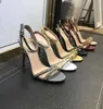 Vendita calda-Sandali con plateau con tacco alto Designer Donna Summer Runway Tacchi Peep Toe Modelli Fottwear Scarpe Designer di lusso con catena