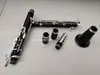 Säljer klarinett 18 nycklar G Tune Ebony Wood Black Silver Key Musical Instrument med Case Ing5256831