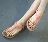 Siketu Summer Buty Kobiety Czehemia etniczne klapki Soft Flat Sandals Kobieta swobodne wygodne sandały klinowe plus size 354516878018