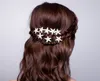 Nouvelle mode étoile de mer plaqué argent épingles à cheveux de mariée pince à cheveux bijoux de cheveux de mariage U clip offre spéciale