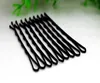 Invisible Hair Accessories Black Bobby Pin ball tip Clip Headdress Fine hairpin 6 cm hair pin Edge clip 1cards=36pcs FJ3229