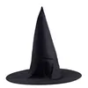 Halloween Witch chapéu Masquerade Black Wizard Chapéu Adulto Criança Cosplay Traje Acessório Halloween Party Assistente Cosplay Prop Cap DBC VT0622