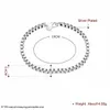 Cadeau 925 argent Aberdeen boîte bracelet DFMCH172 toute nouvelle mode 925 en argent sterling plaqué chaîne lien bracelets233u