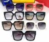 Groothandel-0354 zonnebril voor vrouwen ontwerper populaire mode 0354S zomer vierkante stijl topkwaliteit UV-bescherming lens vrij komen met case