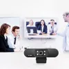 HD webcam 1080p com microfone clip-on PC laptop desktop computador USB 2.0 webcams web camera 360 graus