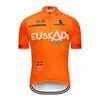 فريق euskadi الدراجات قصيرة الأكمام جيرسي الرجال mtb دراجة الملابس تنفس عالية الجودة قميص ciclismo الفقرة hombre U71621