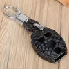 Groothandel Luxe Crocodile Auto Key Bags Mercedes BMW Volkswagen Toyota Sleutelhanger Ringen Leren Auto Merk Sleutel Houder Mannen Tas