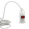 E27 LAMP Baser med 4M 8m nätkabel oberoende tryckknappsbrytare EU-kontakt E27 Skruvgränssnittslamphållare