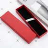 17.7*4.8*2.4cm Solid Color Ballpoint Gel Pen Paper Packing Cases Display Packaging Gift Box