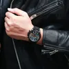 2019 Megalith Fashion Watches Mens Sports Chronograph Quartz Men tittar på vattentät lysande kvarts manlig klocka relogio masculino ly13679834