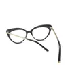 Großhandels-Brillen Cat Eye Brillengestelle TR90 Optische Mode Computerbrille Neu
