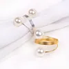 Gold Silver Napkin Ring Chairs Buckles Event Decoration Crafts For Wedding Rhinestone Bows Party Accessories