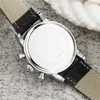 Homens assiste Luxury High Quality Mens relógios todos os trabalhos de discagem da marca de cronógrafo quartzo assistir Strap Strap Water impermeável Designer Watchwatch