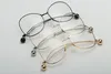 montures de lunettes rondes noires