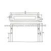 DM422 Leadshine Motore passo-passo bifase Max 36 V CC da 0,5 a 2,2 A Corrispondenza con motore passo-passo Nema 14 NEMA 15 e NEMA 17