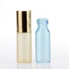 Bottiglie di rullo di vetro 3ml 5ml Palline di rullo in acciaio inossidabile color perla per strumento di aromaterapia profumo F3123