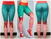 Mulher natal 3d impresso dos desenhos animados leggings menina apertado magro leggings elásticos de fitness calças de natal esportes calças de yoga 218s3336690