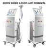 Diodo laser macchina per depilazione permanente diodo laser 808nm lazer rimuovere i capelli usato spa attrezzature salone di casa 20 milioni di colpi buon prezzo