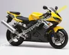 Pour Yamaha YZF600 YZF R6 03 04 YZFR6 YZF-600 2003 2004 Jaune Noir Blanc Carénage Aftermarket Kit (moulage par injection)