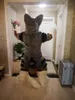 Hot Wysokiej Jakości Prawdziwe zdjęcia Deluxe Fursuit Dog Maskotki Kostium Husky Mascot Charakter Kostium Dorosły Rozmiar Darmowa Wysyłka