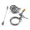 2019 Hot Sales Stainless Steel Cock Ring Penis Ring Penis Cock Cage Male Chastity Bondage Cage Sex Toys for Men G7-1-264D