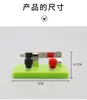 극 단일 극 던지기 스위치 회로 나이프 고등학교 전기 액세서리 교육 악기 실험실 용품