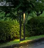 Простые современные газонные светильники светодиодные Открытый Водонепроницаемая садовое освещение Nordic сад виллы сад сообщества парк торшеры