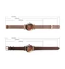 SKMEI Moda Relojes de Mujer Reloj de Cuarzo para Mujer Reloj Correa de Acero Inoxidable 3 Bar Relojes Impermeables reloj mujer 9188