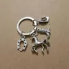 Western cowboy cowboy boots cowboy hat horse Keychain For Keys Car Bag Charm Key Ring Handbag Couple Key Chains Jewelry 687