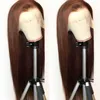 Sexy Yellow Color Long Straight Synthetic Hand Tied Lace Front Wig Glueless Heat Resistant Fiber Hair Natural Hairline For Whi9251690