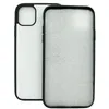 Custodie per sublimazione 2D in bianco per PC TPU Custodia per cellulare con trasferimento di calore di design fai-da-te per iPhone 15 14 13 12 Pro Max 11 XR XS 8 con inserti in alluminio izeso