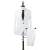 Män bröllop kostym manliga blazers smal passform passar för män kostym affärer formell fest formell arbetskläder dräkter (jacka + byxor) # 264163