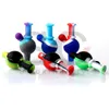 Fumaça Silicone UFO Carb Cap Bolha Colorida CarbCap Para SiliconeBong Dab Rig 10mm 14mm 18mm Quartz Banger Water Bongs Fumar Acce3305476