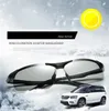 Luxary- demi-monture qualité surdimensionné en aluminium hommes lunettes de soleil polarisées marque Design pilote mâle lunettes de soleil conduite lunettes de soleil