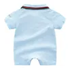 Cotone neonato di abiti da bambino designer a maniche corte per bambini rompners abbigliamento per neonati per bambini topit tute 024 mese3746958