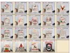 34 opties Kerstcadeau tassen 100% biologisch katoen canvas 50 * 70 cm Standaardgrootte Goedkope Santa Sacks Rendieren Santa Claus