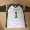 Maillot de football personnalisé de Charlotte NCAA College Chris Reynolds Benny LeMay Victor Tucker Cameron Dollar Alex Highsmith Markees Watts