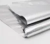 100pcs / серия Супер Большой алюминиевая фольга мешки тепла печать упаковки пищевых продуктов мешок серебро алюминиевой фольги майлара мешки для хранения продуктов