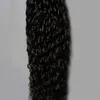 グレード7A未処理のブラジルのアフロ変態巻き毛の接着剤テープ人間の髪の伸縮性のPUの皮のよこ糸テープのレミーの髪の拡張