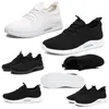 Niet-merk mode loopschoenen elasticiteit ademend netto drievoudige witte zwarte trainer sport vrouwen mannen ontwerper sneakers maat 39-45