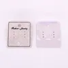 1000pcs Wedding Party Hang Tags Favor Punch Label Price Gift Cards Earring Card Jewelry Display Packaging
