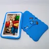 DHL Kids Brand Tablet PC 7quot Quad Core детские планшеты Android 44 Рождественский подарок A33 Google Player Wi-Fi большой динамик Protecti1202770