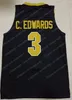 thr Custom Purdue Boilermakers 2022 Basketball Jersey 23 Jaden Ivey 15 Zach Edey 50 Trevion Williams 3 C Edwards 15 Brees Noir Blanc Or Hommes Femmes Jeunesse Kid Jersey XXX