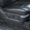 Kolfiber ABS FRONT SEAT JUSTERING Dekorativa klistermärken för Ford F150 Raptor 2009-2014 Bil Interiör Tillbehör245Z