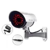 CA-11-05 2-i-1 Strömförsörjning 30PCS IR LED Light Outdoor Fake CCTV dummy simulationskamera