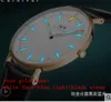 Carnaval Men Tritium Light Watch T25 Quartz Japan Movement Ultra mince 6 mm Gas Lumineuse GAGE DES 40 mm1224589