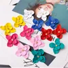 Europa och USA: s mode Big Sweet Flower Studs Kvinnliga tillbehör Trendsetters Network Red Baita Korean Earrings8572026