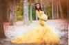 Lace Shoulderless Pregnancy Dress Photography Long Sleeve Mesh Maternity Maxi Gowns For Photo Shoot Pregnant Women Dress1