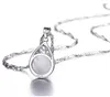Groothandel- (zonder ketting) maanlicht opaal hanger ketting mode liefde Trevi fontein hypoallergene sieraden cadeau voor vrouwen