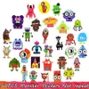 50 st Monster Doodle Stickers Rolig Graffiti Cartoon Character Robot Klistermärke till DIY Bagage Laptop Cykel Skateboard Gitarr